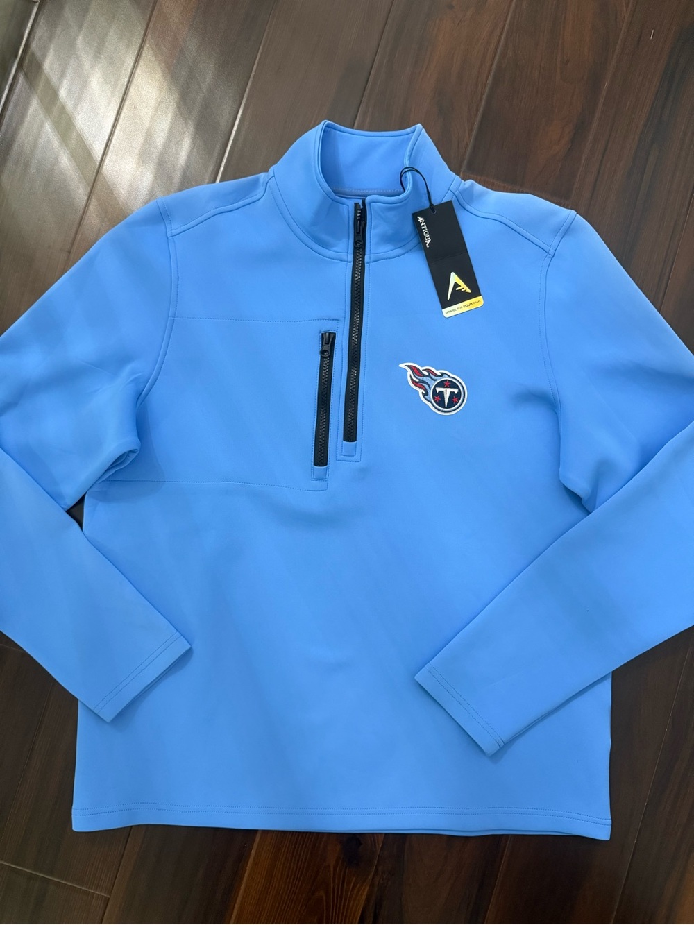 Tennessee Titans Men’s Antigua 1/4 Zip Pullover Sweater